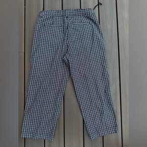 “Jones New York Sport Black & White Plaid Pants - Size 12”